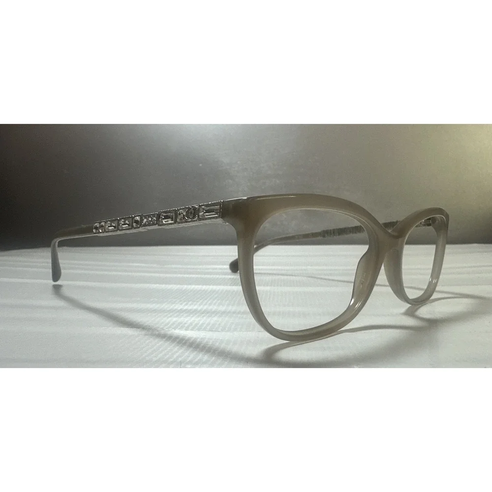 Chanel Eyeglasses 3305Semi Cat Eye Frame Italy 54-17 140 Frames Only